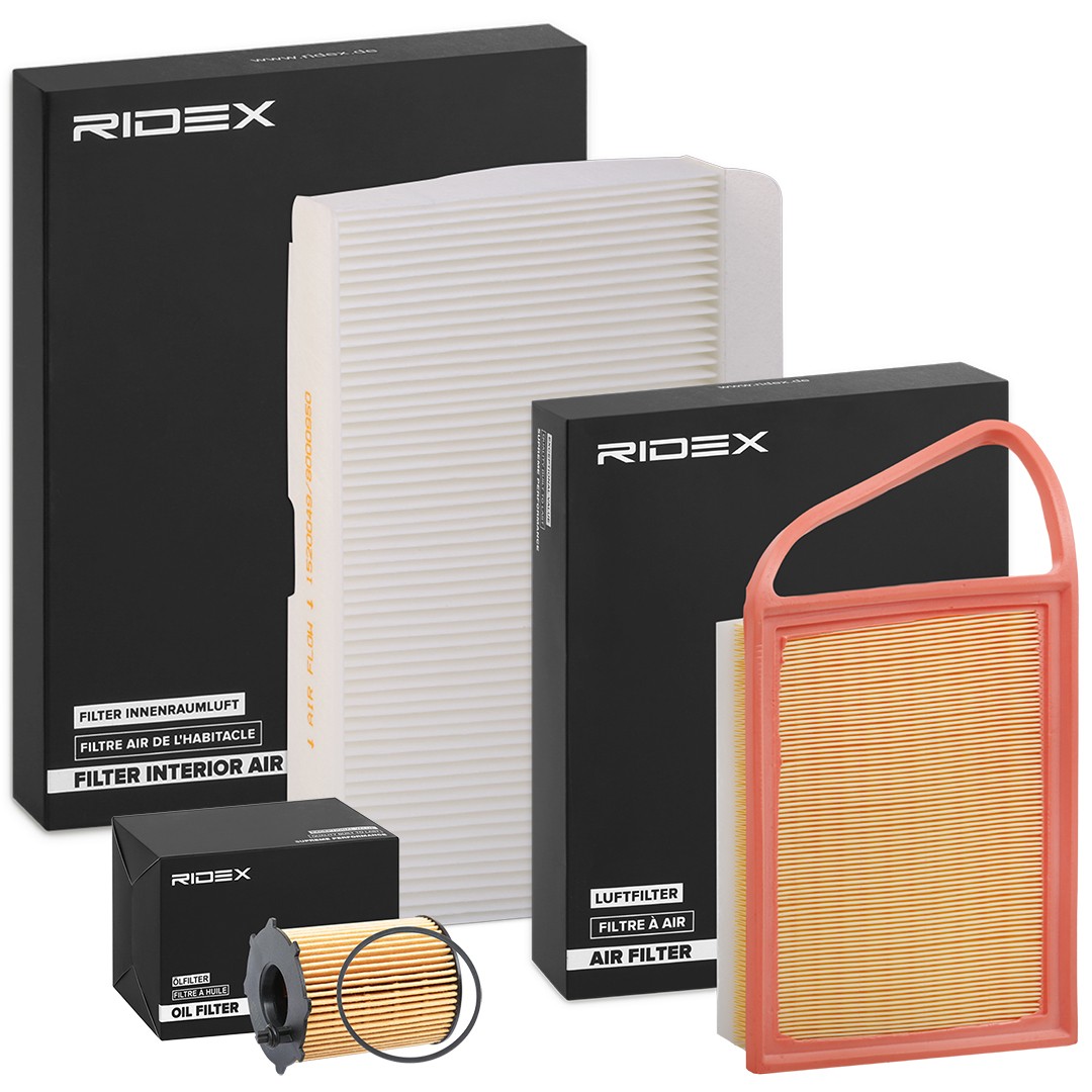 RIDEX Filter kit Varenummer: 4055F19700 billige