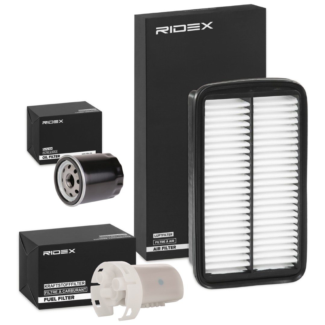 RIDEX Комплект филтри артикулен номер: 4055F22771 евтино