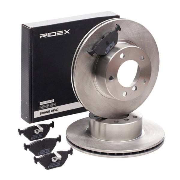 RIDEX Brake discs and pads set Article number: 3405B1030 cheaply