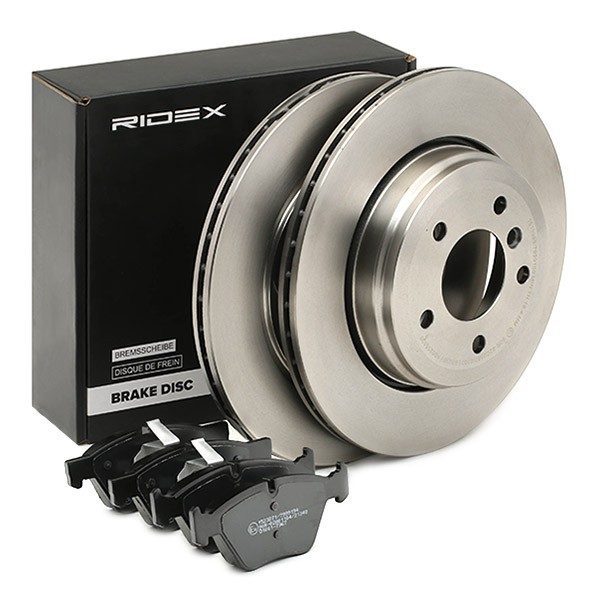 RIDEX Brake discs and pads set Article number: 3405B1246 cheaply