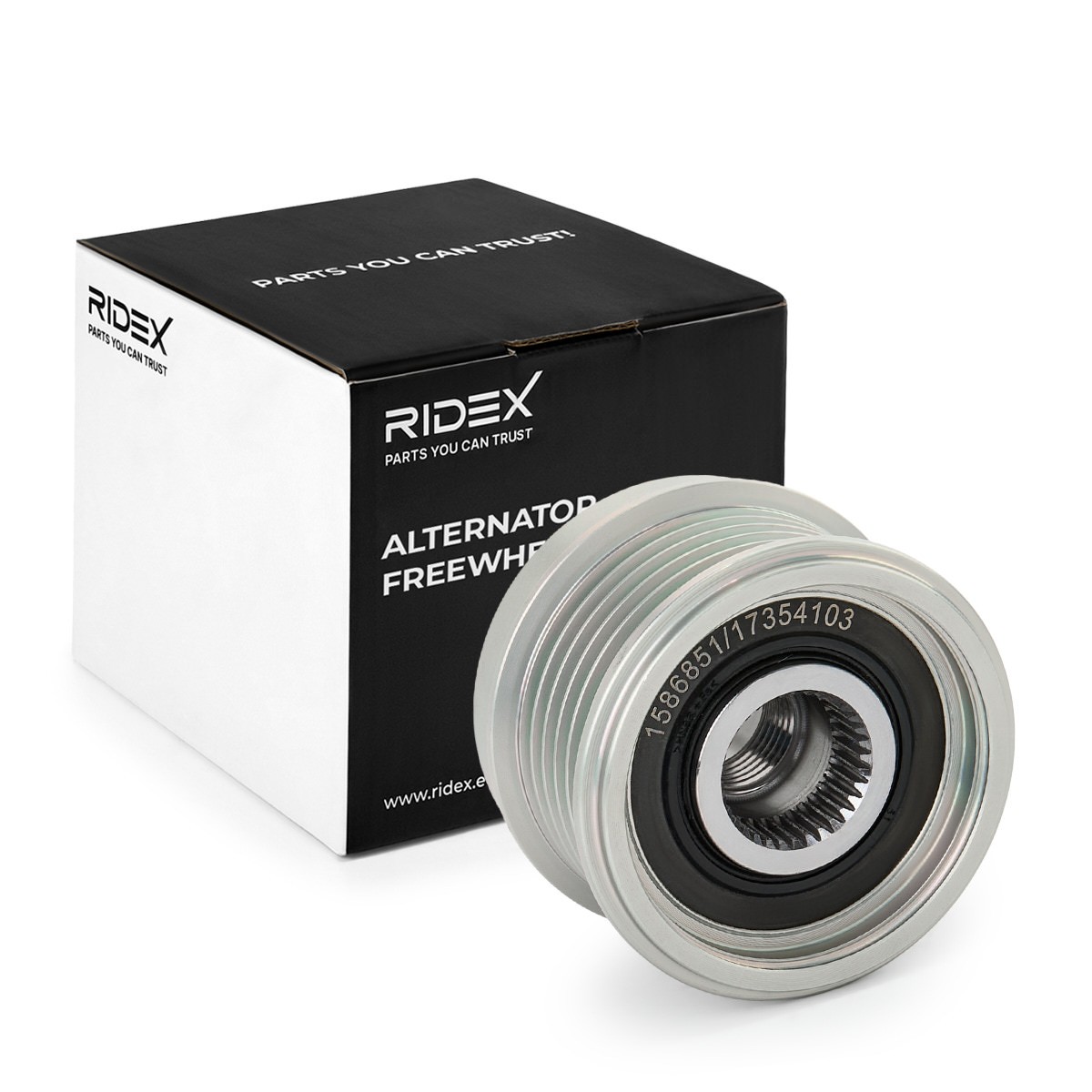 RIDEX Alternator Freewheel Clutch Article number: 1390F0107 cheaply