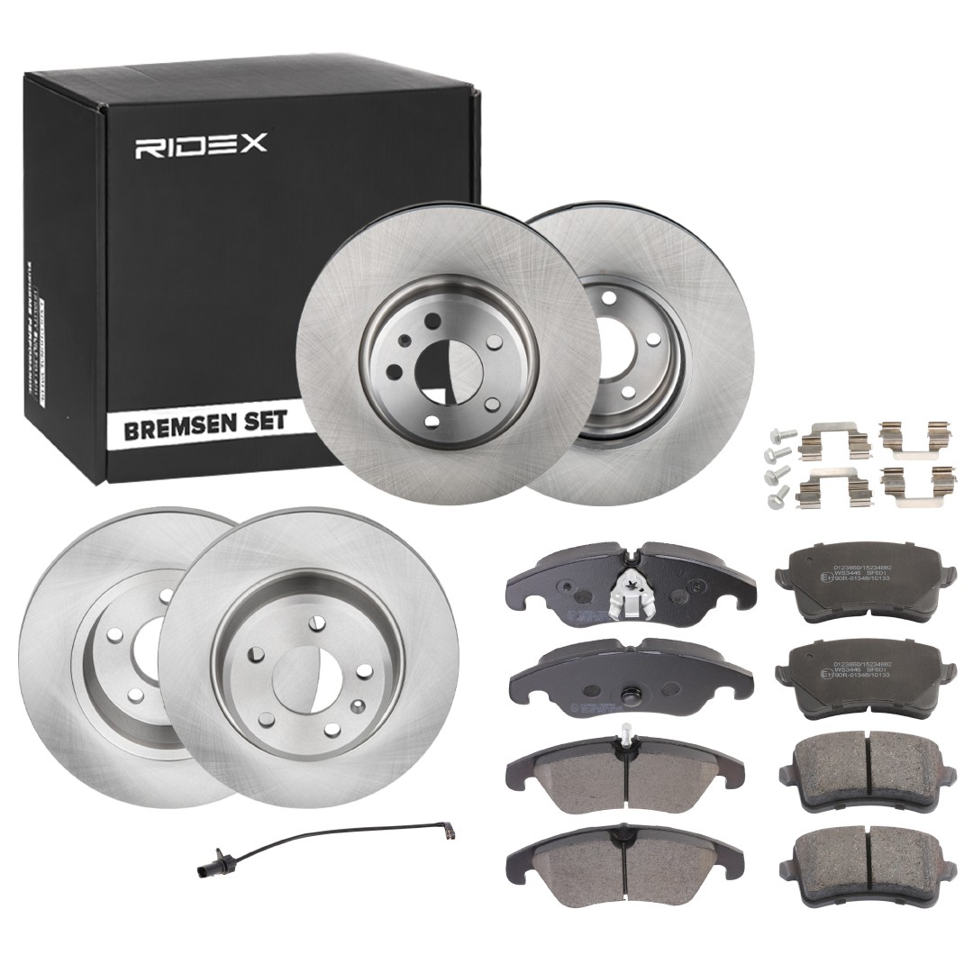 RIDEX Kit dischi e pastiglie Numero articolo: 3405B1671 poco costoso