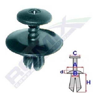 ROMIX C10130 Rivet Convertible Cooper SD 136 PS Diesel 2015