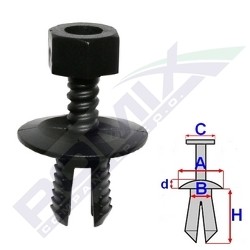 ROMIX Klips, pynte- / beskyttelseslist artikkelnummer: C60533 billig