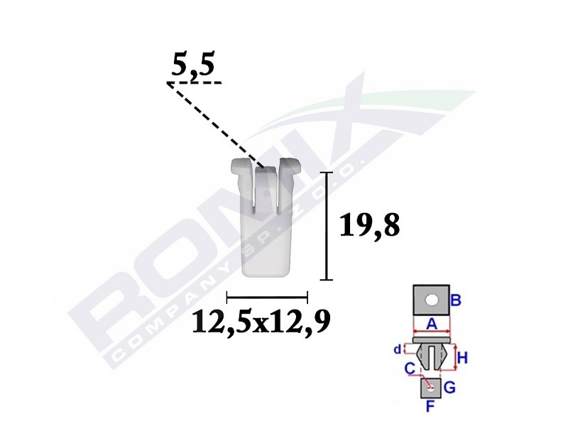 ROMIX Stopper, ehis- / kaitseliist Artikli number: C70339 soodsalt