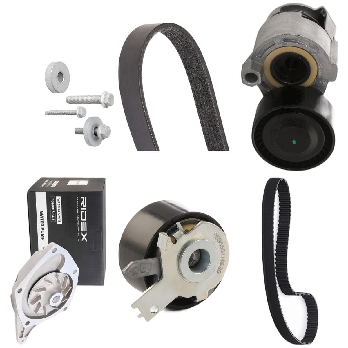 RIDEX Pompă apă + kit distribuție număr articol: 3096W0414 ieftin