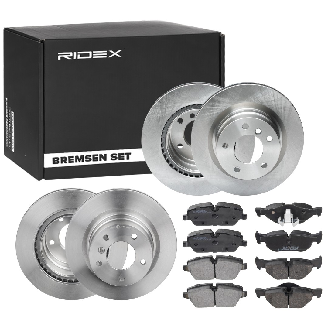 RIDEX Kit dischi e pastiglie Numero articolo: 3405B1729 poco costoso