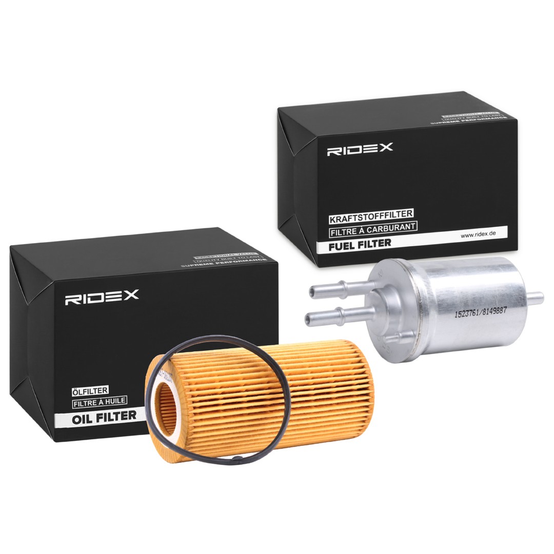 RIDEX Комплект филтри артикулен номер: 4055F34662 евтино