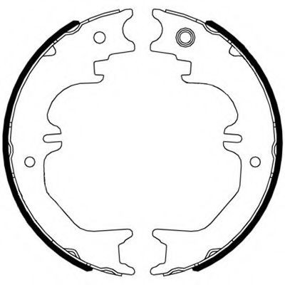 SAKURA Brake Shoe Set Article number: S6023729 cheaply