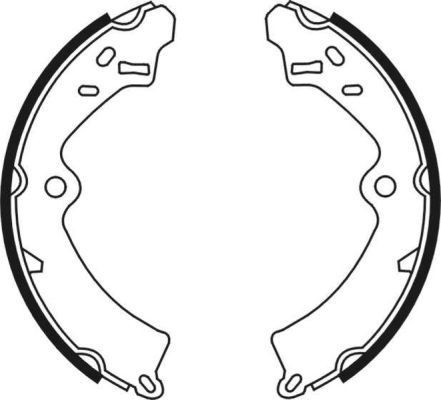ABE Brake Shoe Set Article number: C08006ABE cheaply