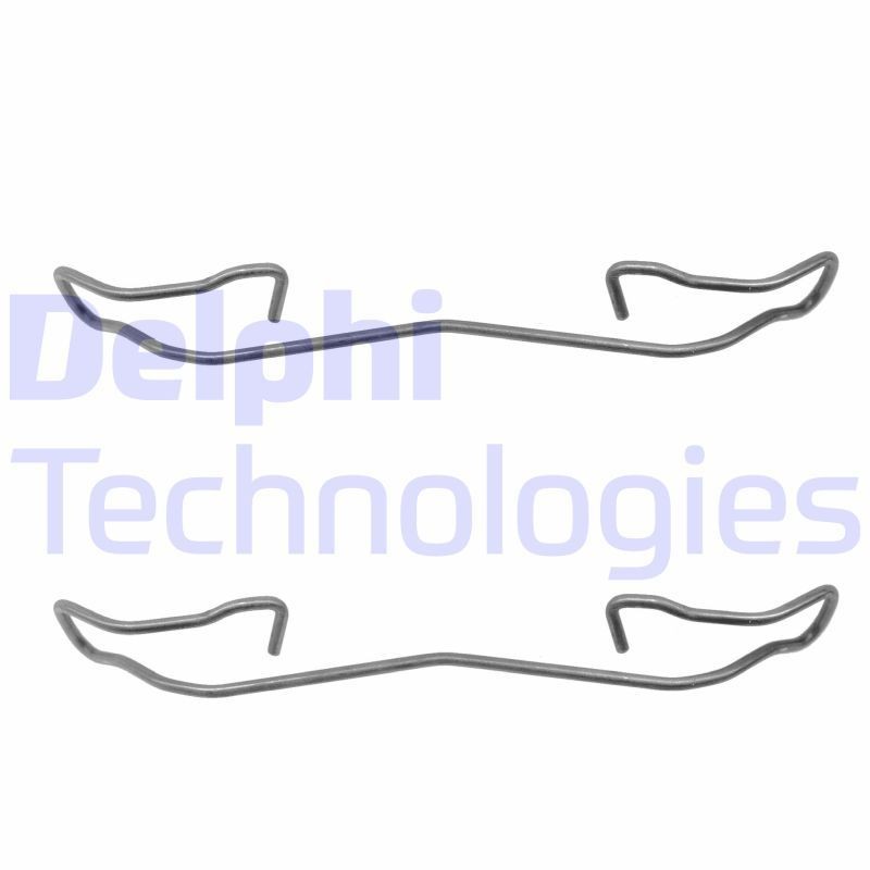 DELPHI LX0167 Lisakomplekt, ketaspiduriklotsid MONDEO 1.8 i 16V 115 HP Bensiin 1996