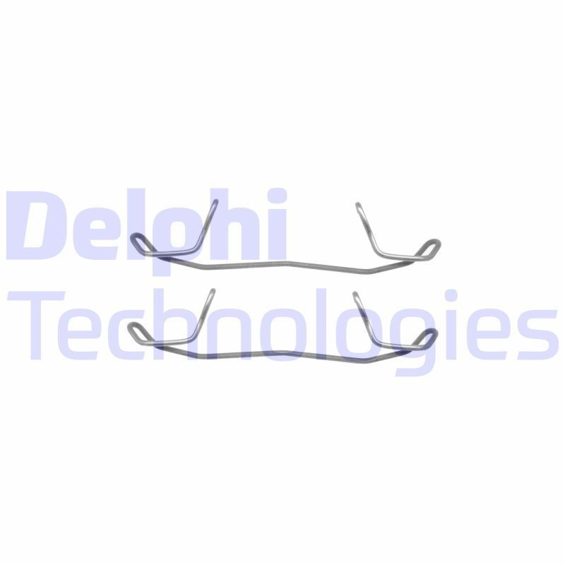 DELPHI LX0210 Set accesorii, placute frana PASSAT 2.5 TDI Syncro/4motion 150 CP motor diesel 2001
