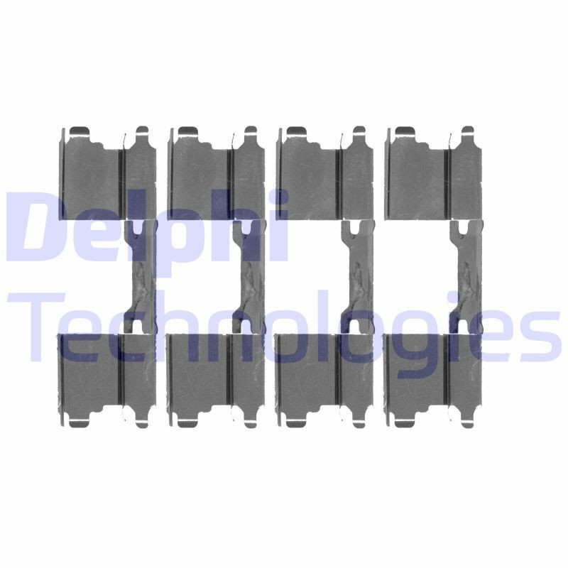 DELPHI LX0502 Monteringssett, bremseklosser VITO E-CELL (639.601, 639.603, 639.605) 82 HK Elektrisk