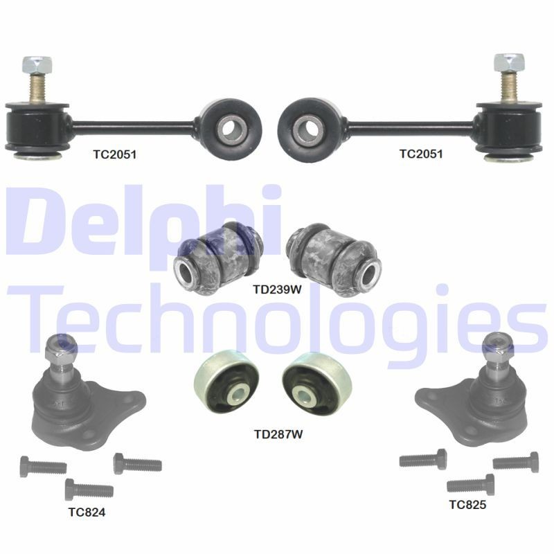 DELPHI Repair kit, wheel suspension Article number: TC1970KIT cheaply
