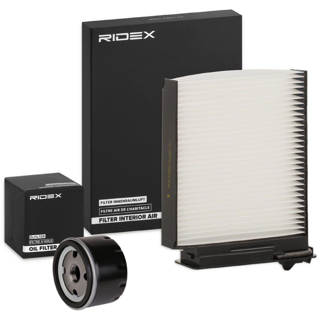 RIDEX Filter kit Varenummer: 4055F34717 billige