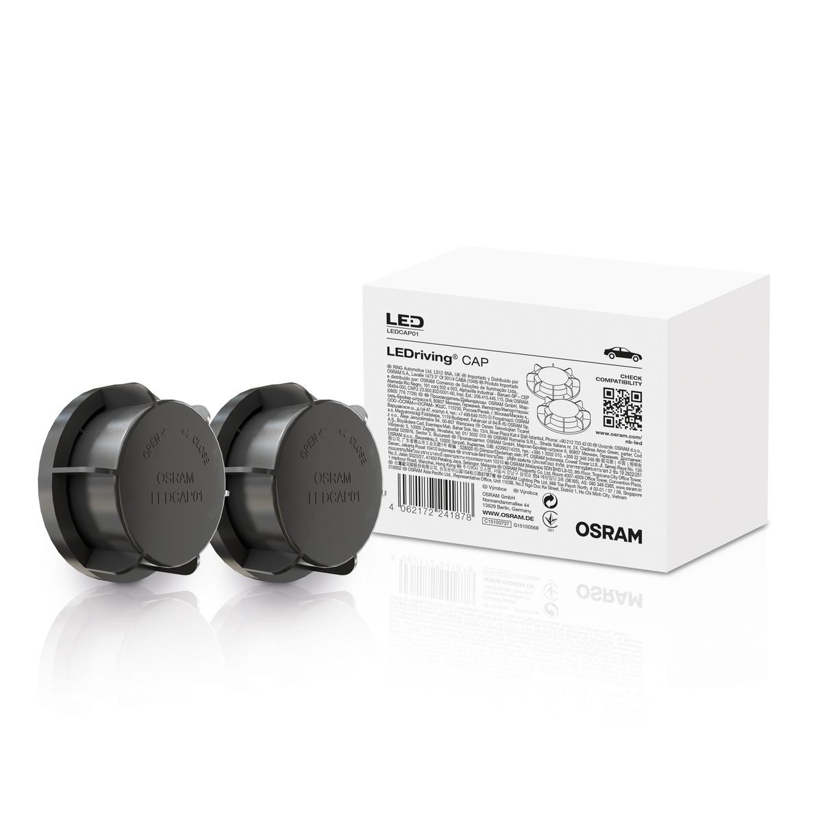 OSRAM LEDCAP01 Kaas, esituli C-klass C 63 AMG 6.2 (204.077) 457 HP Bensiin 2014