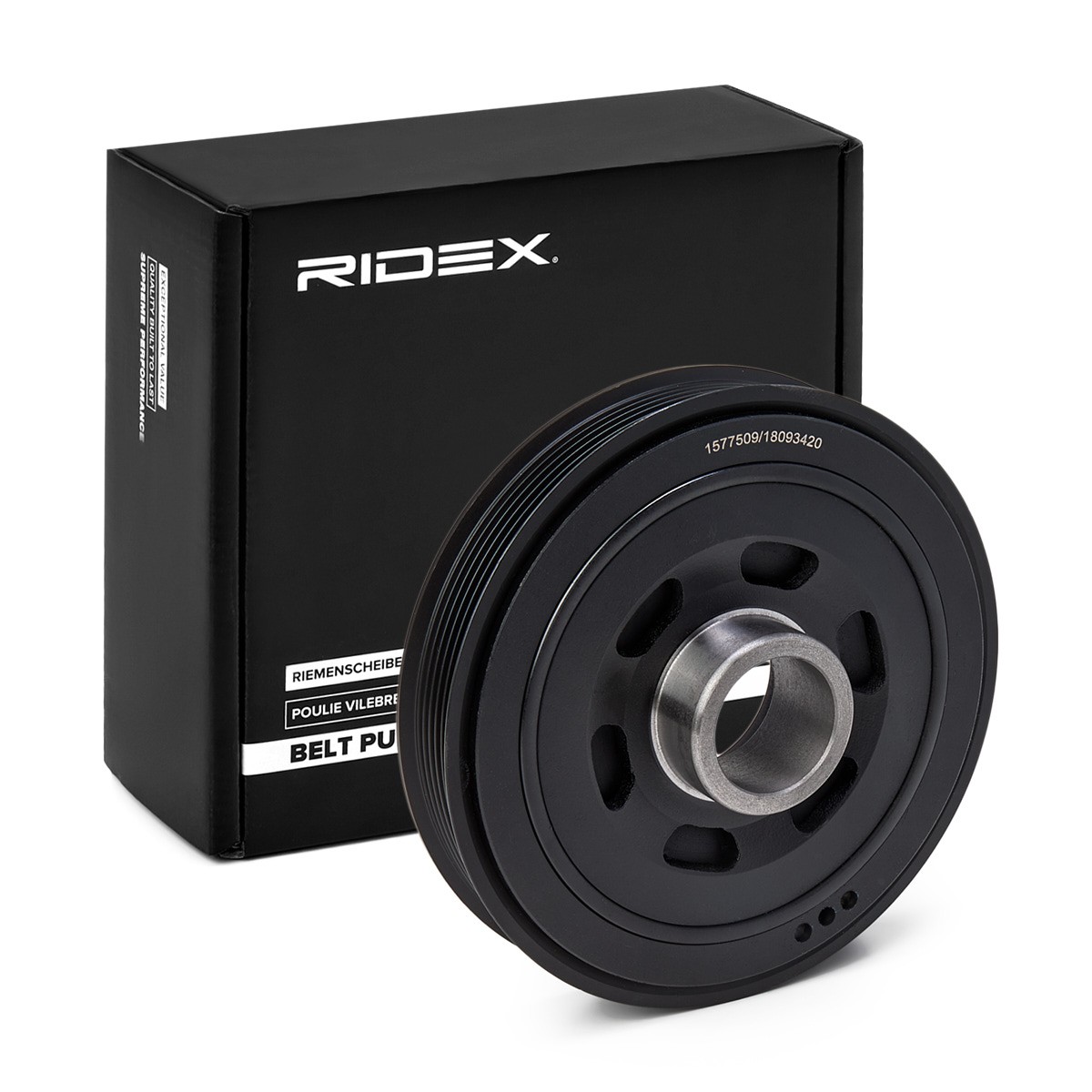 RIDEX Crankshaft pulley Article number: 3213B0264 cheaply