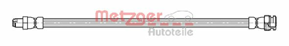 METZGER Bremsschlauch Artikelnummer: 4113701 günstig