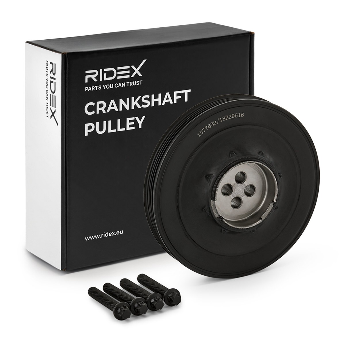 RIDEX Crankshaft pulley Article number: 3213B0279 cheaply