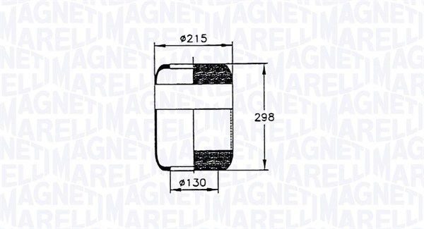 MAGNETI MARELLI Lõõts,õhkvedrustus Artikli number: 030607020035 soodsalt