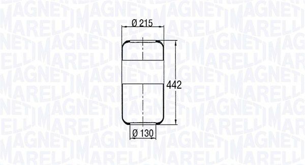 MAGNETI MARELLI Lõõts,õhkvedrustus Artikli number: 030607020046 soodsalt