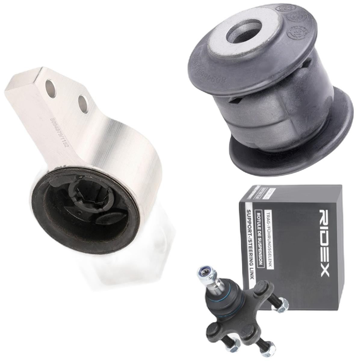 RIDEX 771R0199 Σετ επισκευής, ανάρτηση τροχών CADDY 2.0 TDI 75 PS Πετρέλαιο