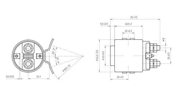 MAHLE ORIGINAL Switch Article number: MX 35 cheaply