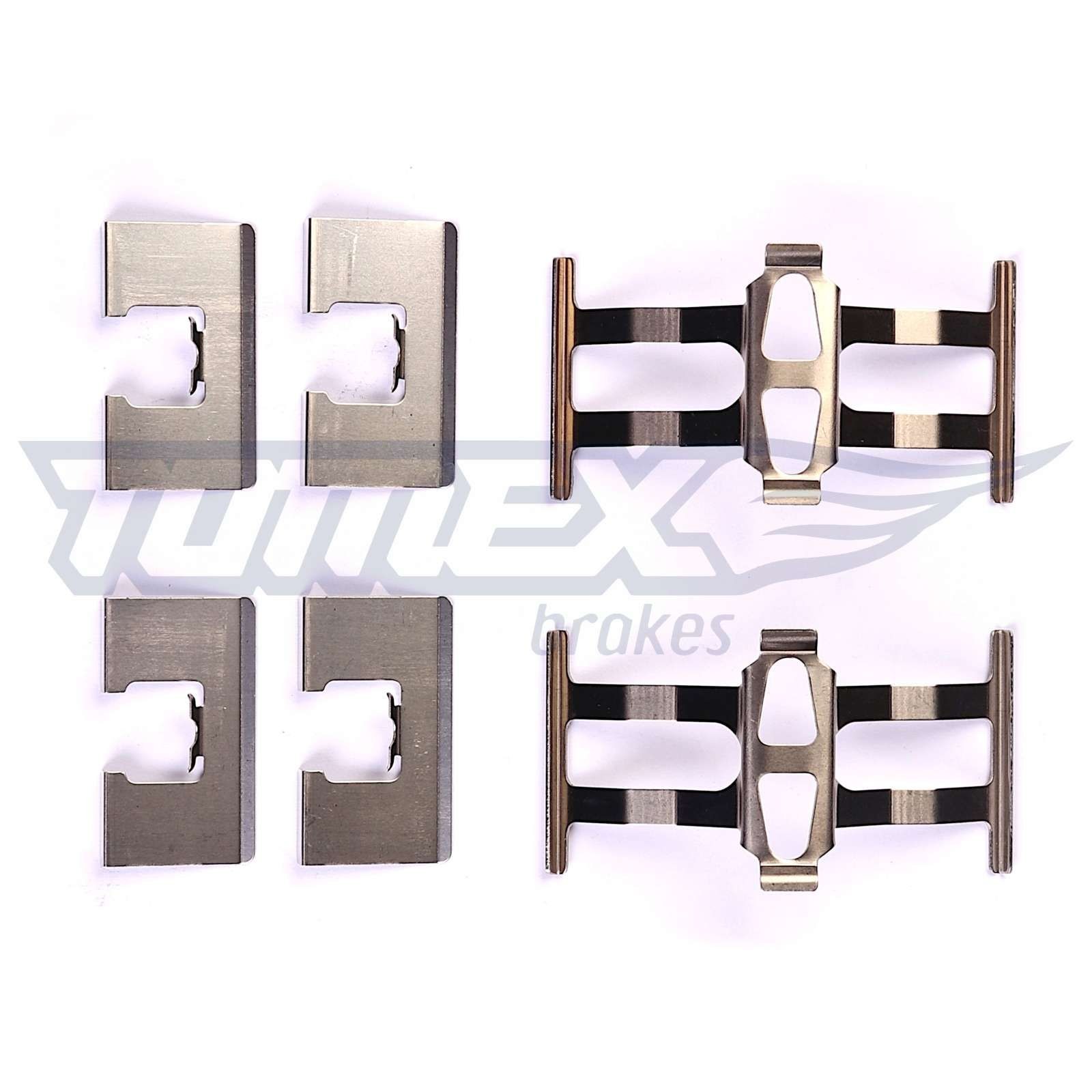 TOMEX brakes TX 43-39 Set accesorii, placute frana CR-V 2.4 4WD (RD7) 162 CP benzina 2006