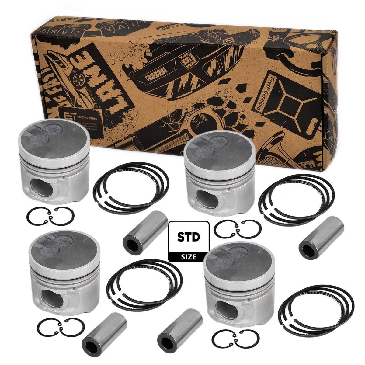 ET ENGINETEAM Piston Article number: PM010100VR1 cheaply