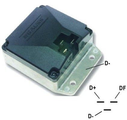 MAGNETI MARELLI Ģeneratora sprieguma regulators raksta numurs: 940016000600 lēti