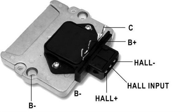 MAGNETI MARELLI Koplingsapparat, tenningsapparat artikkelnummer: 940016203000 billig