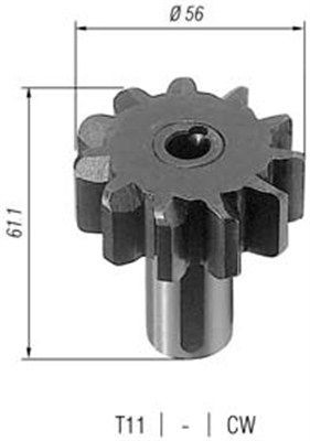 MAGNETI MARELLI Pinion, starter Article number: 940113020017 cheaply