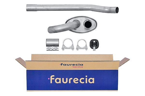 HELLA Middle silencer Article number: 8LC 366 023-161 cheaply