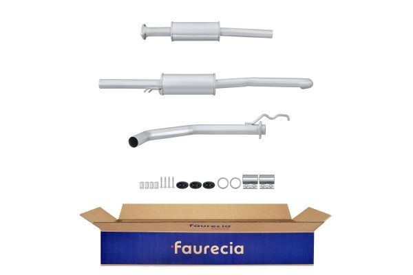 HELLA Middle silencer Article number: 8LC 366 023-211 cheaply