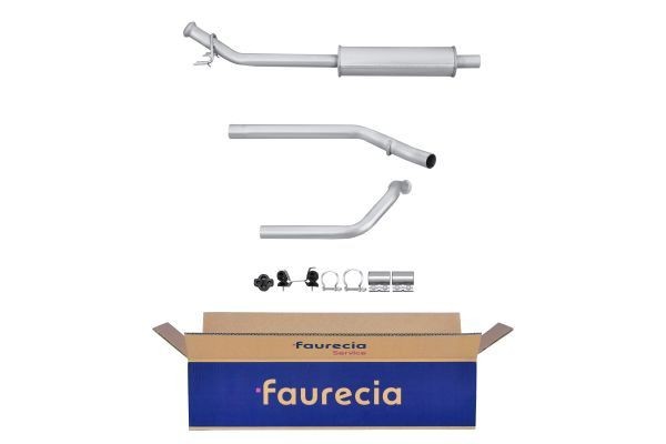 HELLA Middle silencer Article number: 8LC 366 023-391 cheaply