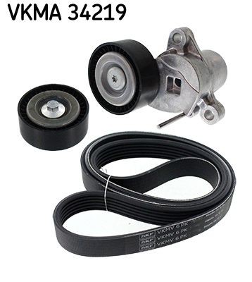 SKF V-Ribbed Belt Set Article number: VKMA 34219 cheaply