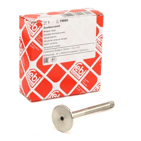 FEBI BILSTEIN Exhaust valve Article number: 19960 cheaply