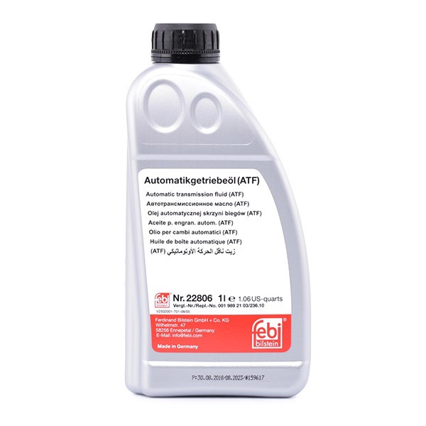 FEBI BILSTEIN Automatic transmission fluid Article number: 22806 cheaply