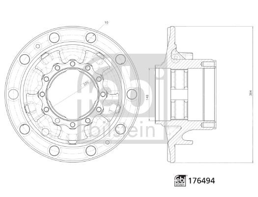 FEBI BILSTEIN Guides, timing chain Article number: 25325 cheaply