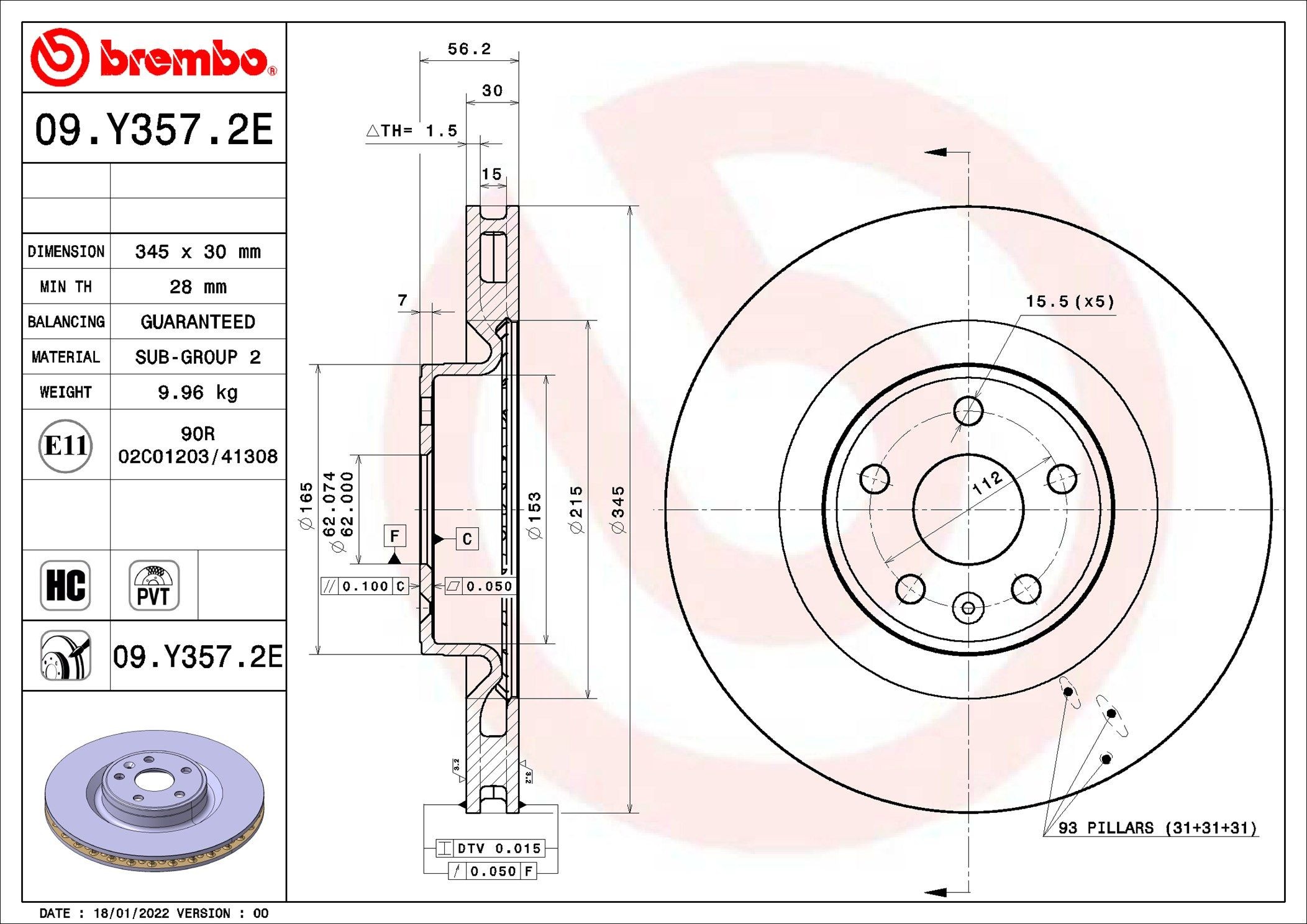 BREMBO Brake discs and pads set Article number: KT 08 005 cheaply