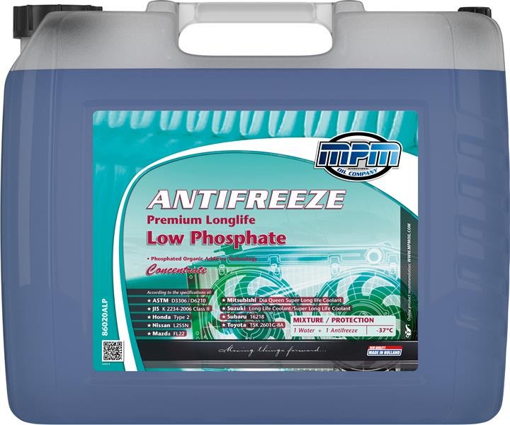 MPM Antifreeze Premium Longlife, Low Phosphate Article number: 86020ALP cheaply