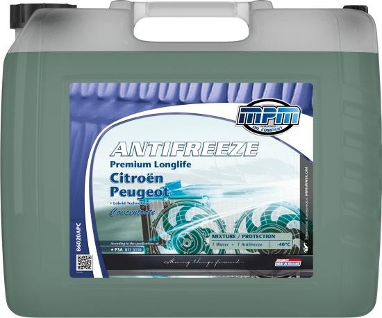 MPM Antifreeze Premium Longlife, Citroën/Peugeot Article number: 86020APC cheaply