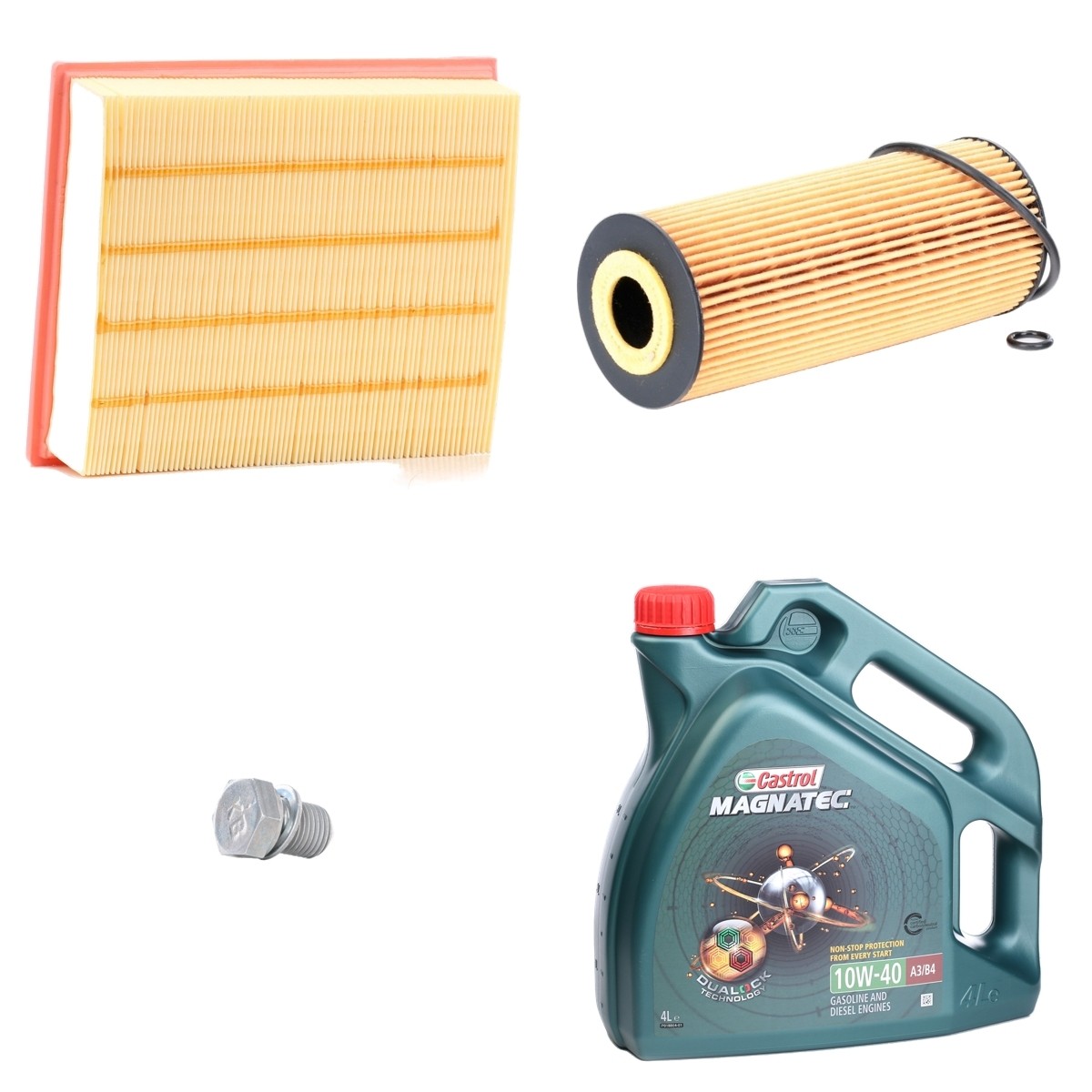 RIDEX Filtersæt med motorolie Varenummer: 100374T0061 billige