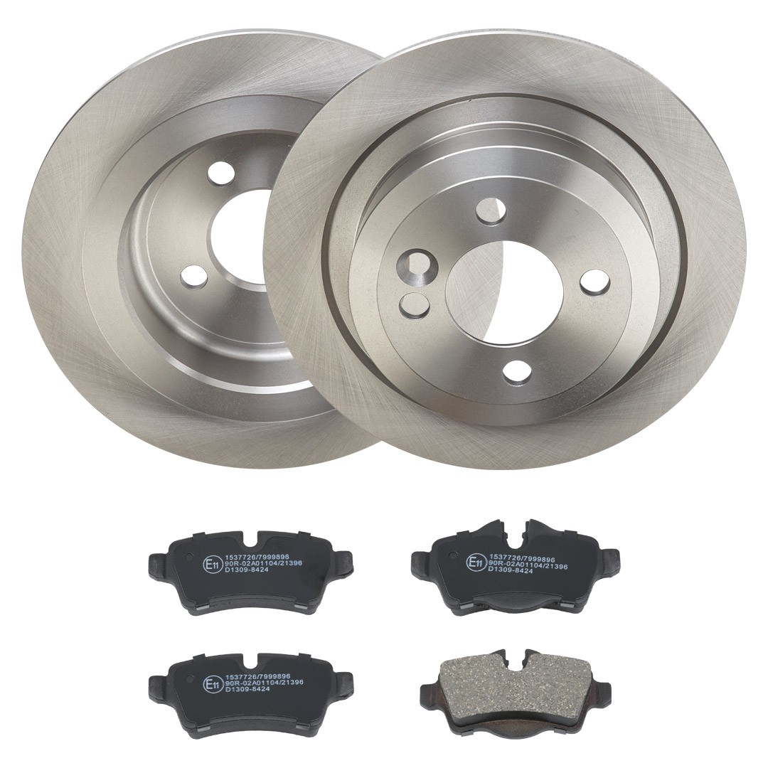 RIDEX Brake discs and pads set Article number: 3405B2146 cheaply
