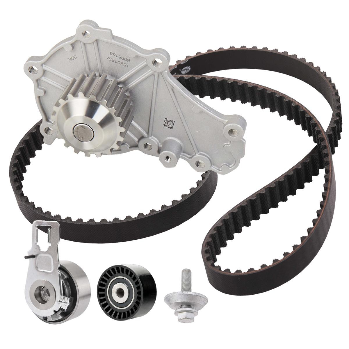 RIDEX Water pump and timing belt kit Article number: 3096W0495 cheaply