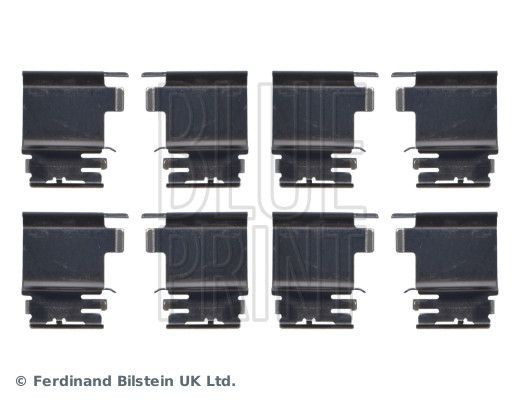 BLUE PRINT ADBP480019 Monteringssæt til bremseklodser MASTER 2.3 dCi 100 FWD (JV0A, JV0B, JV0G, JV0H) 101 HK Diesel