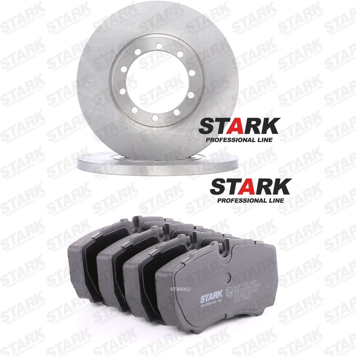 STARK Brake discs and pads set Article number: SKBK-10992370 cheaply