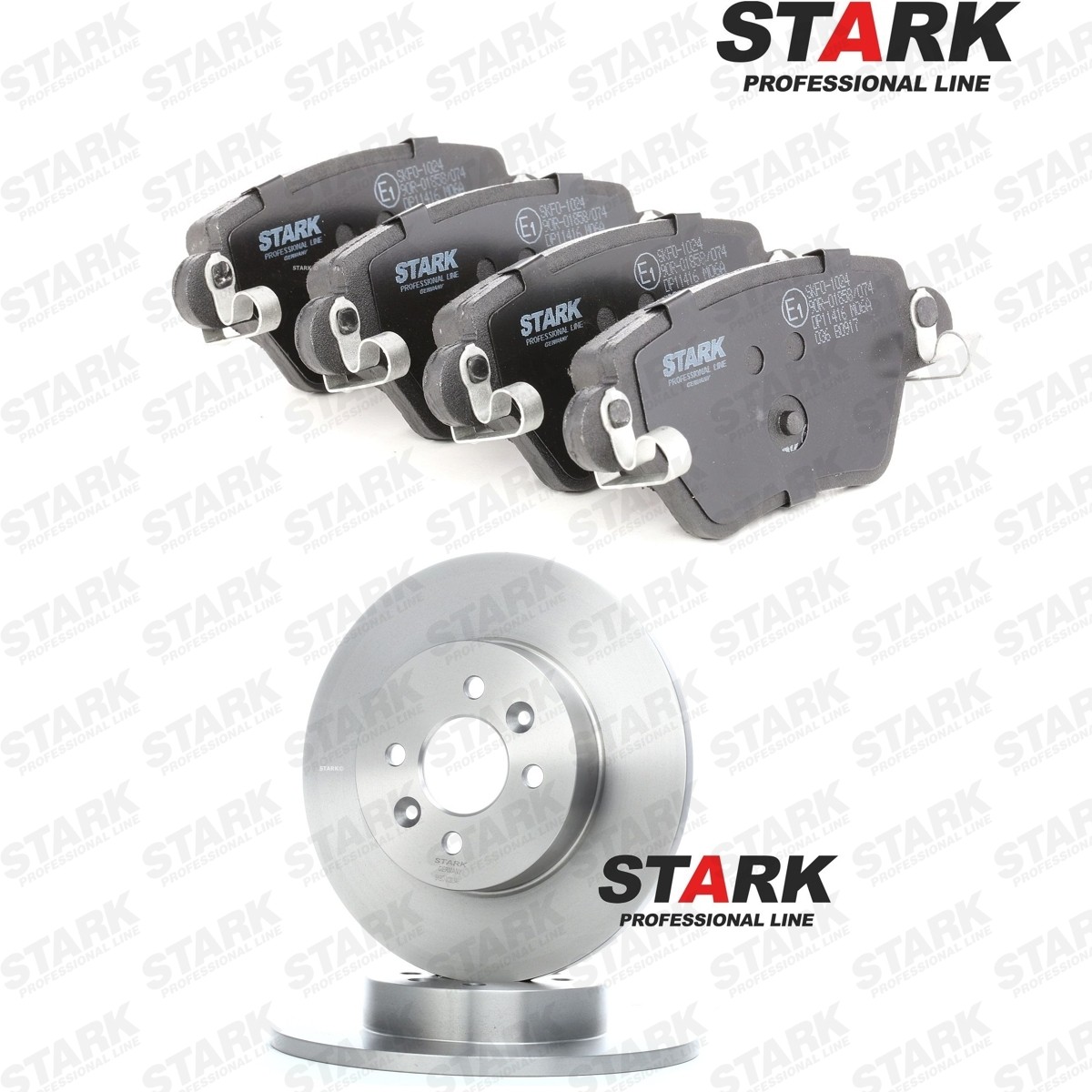 STARK Bromssats, skivbroms Artikelnummer: SKBK-10992486 billigt