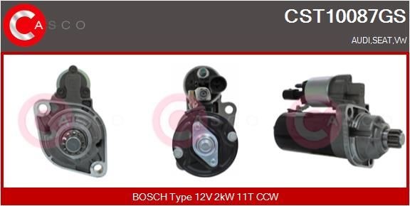 CASCO CCH73124AS Cartouche turbo Q3 2.0 TFSI 180 CH Essence 2020