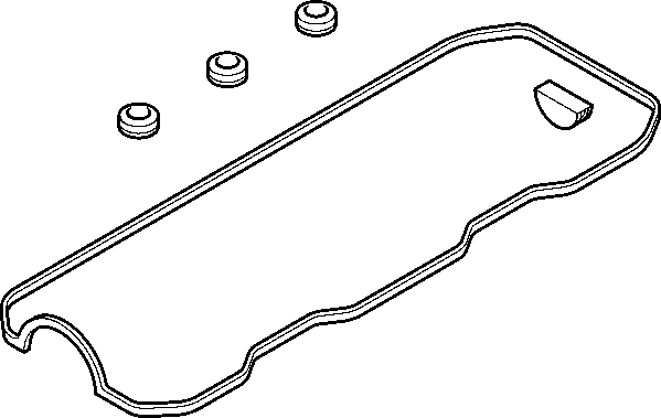 ELRING Gasket Set, cylinder head cover Article number: 691.800 cheaply